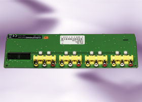 Quad AV Adapter with Cinch connectors HAV 160